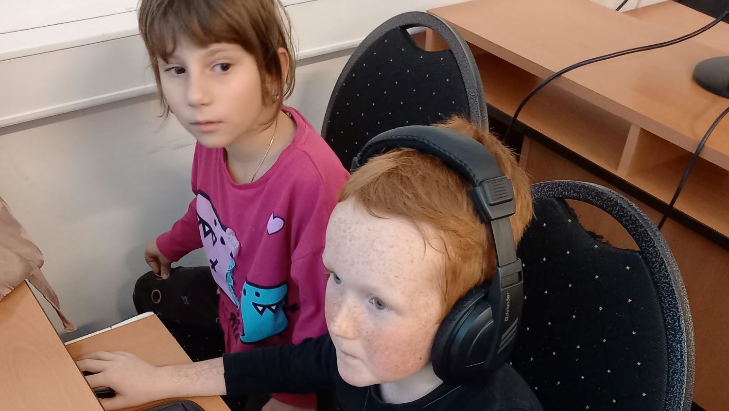 Chvilka v počítačové učebně