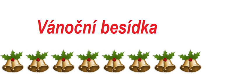 Pozvánka na vánoční besídku