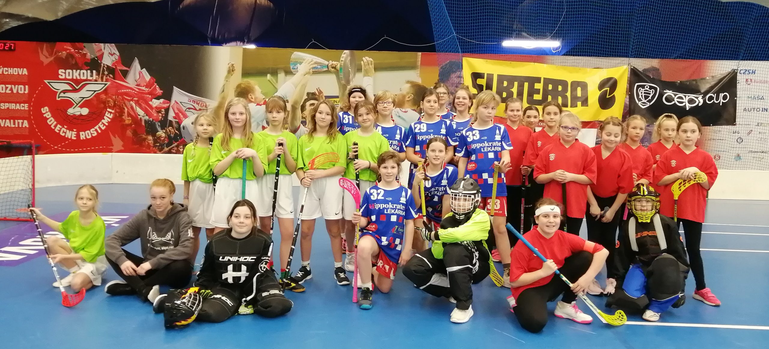 Krajské finále ČEPS Cup 2024 ve florbalu dívek