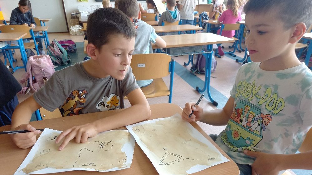 Pirátská mapa – I. oddělení