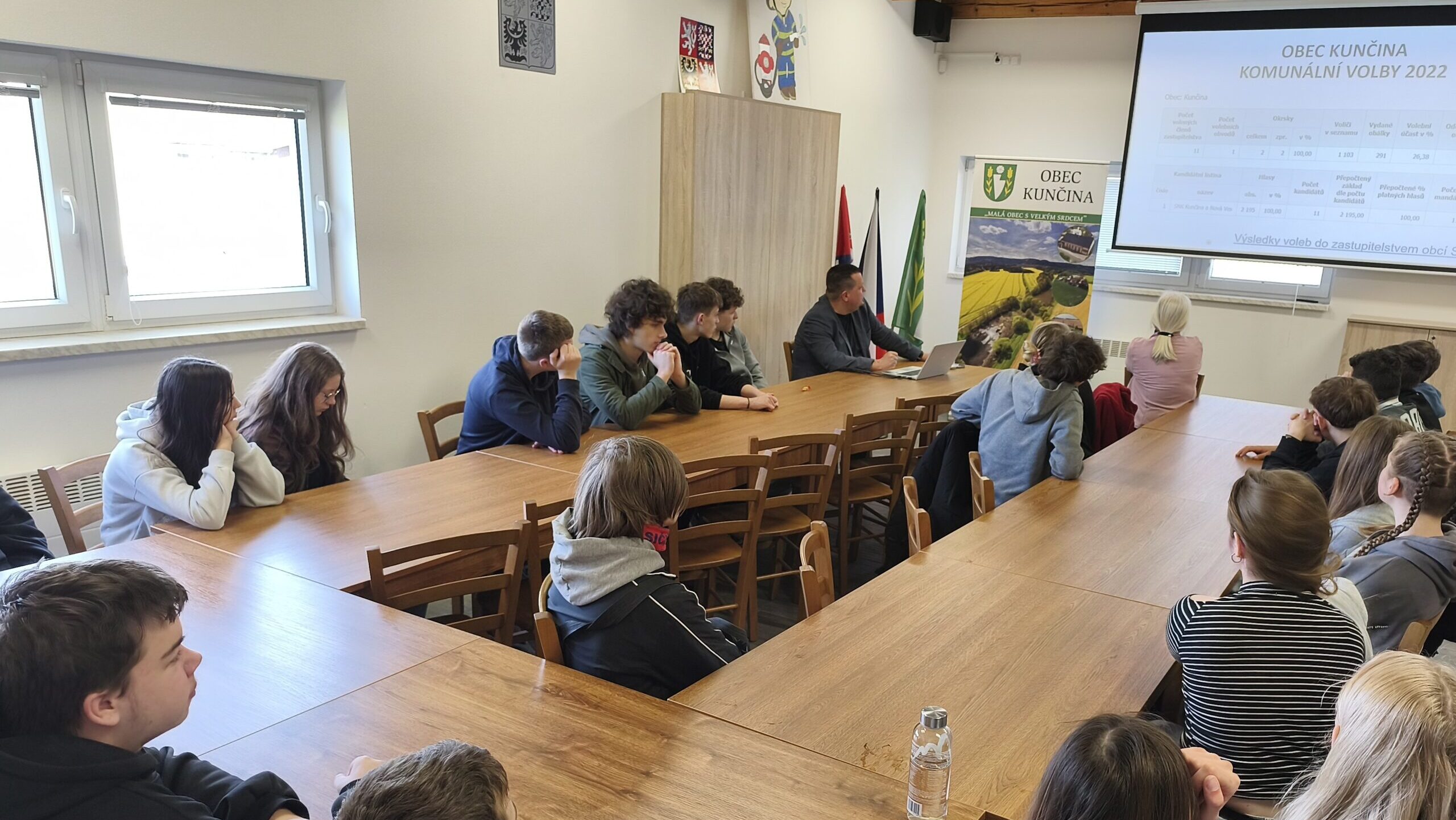 Projektová výuka –  komunální volby 2026