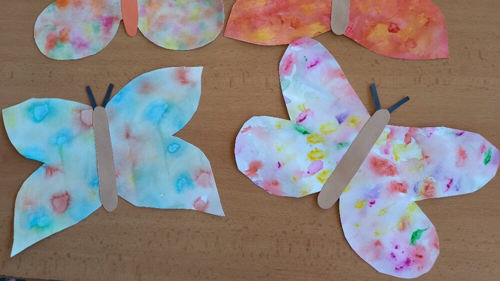 Motýli a ptáci na jaře – I. oddělení